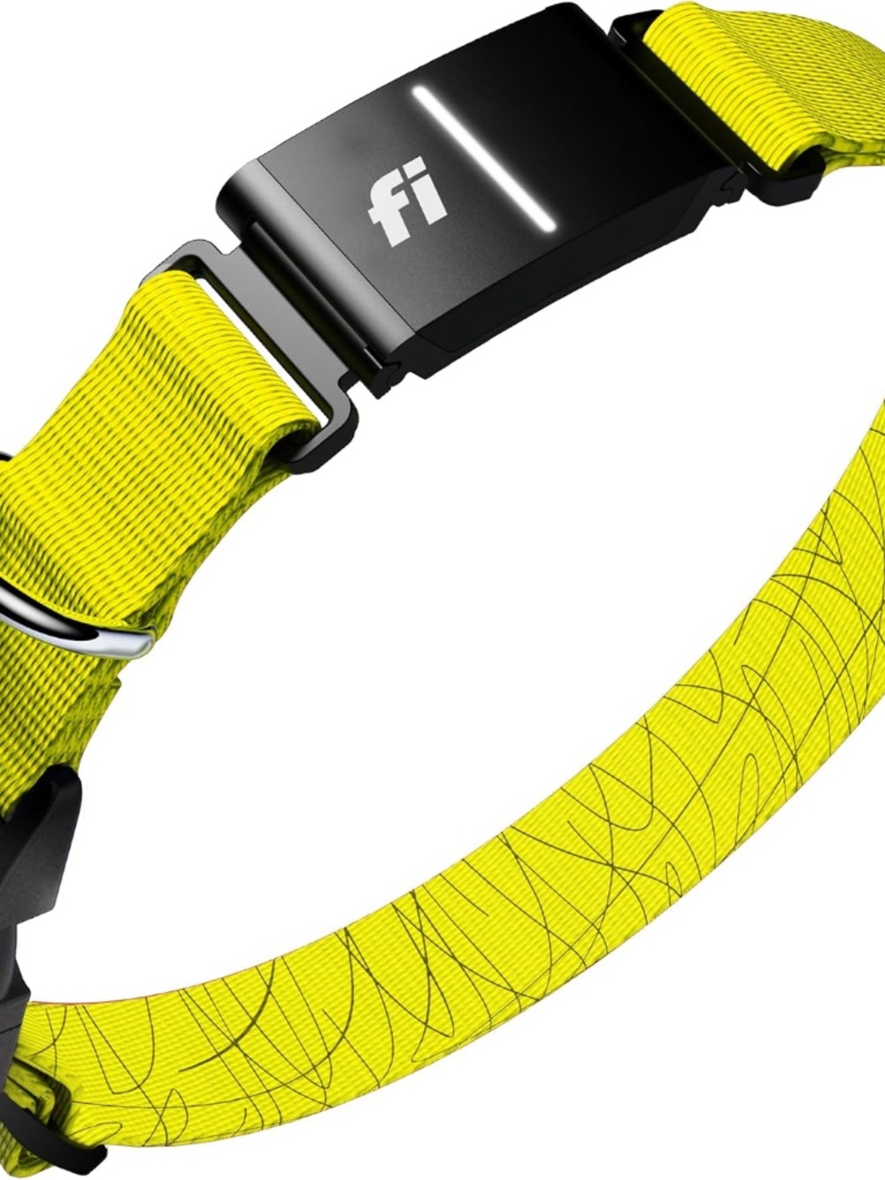 Brand New Fi Series 3+ Smart Dog Tracker Collar GPS for Dogs - Large Yellow